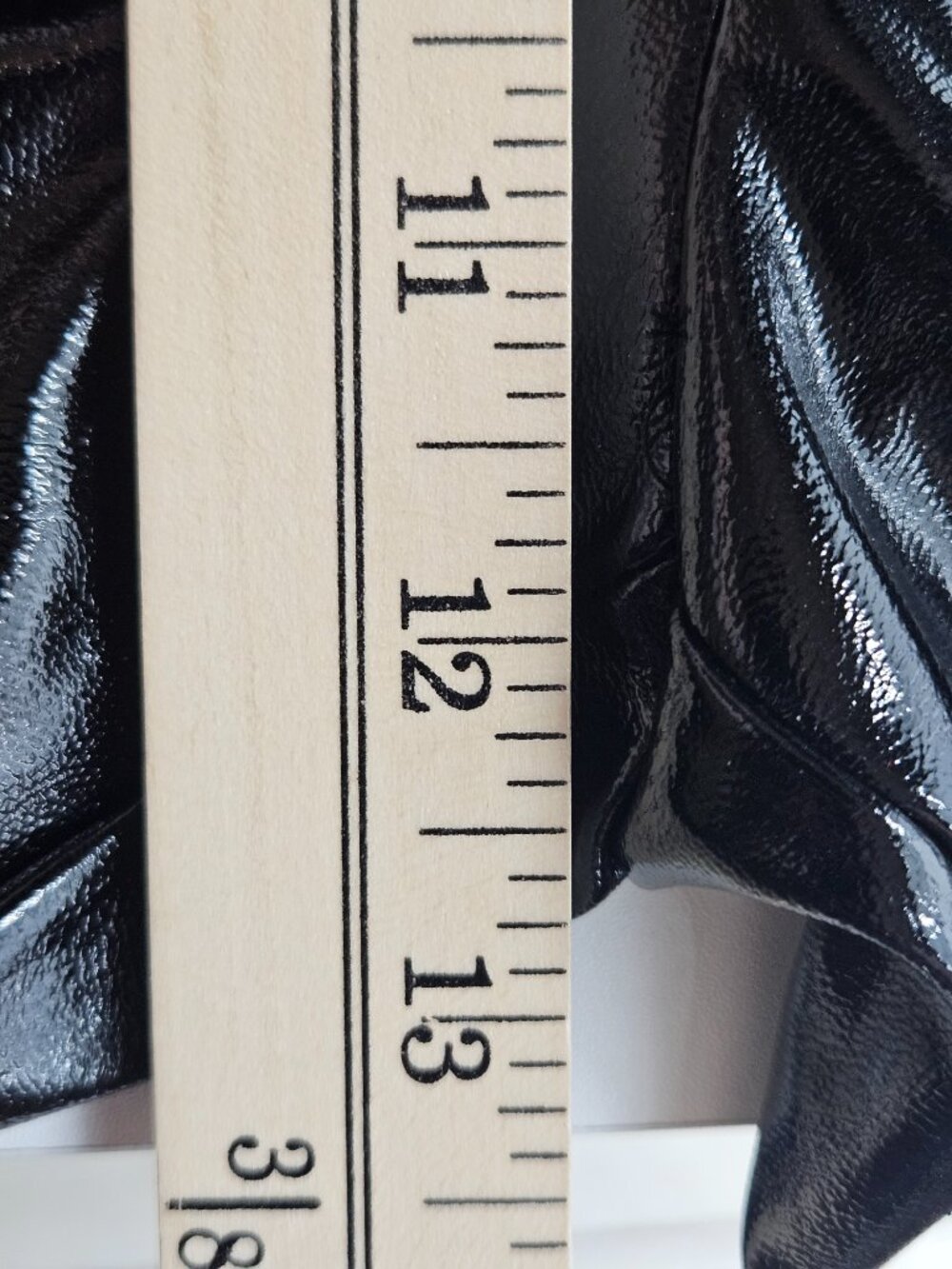 I.AM.GIA Nikole Faux Patent Leather Pants Black Women's Size M High Rise Party - Picture 11 of 13